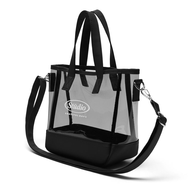 ODDSTUDIO X UNION OBJET PVC CIRCLE LOGO MINI CROSS BAG - 7COLOR