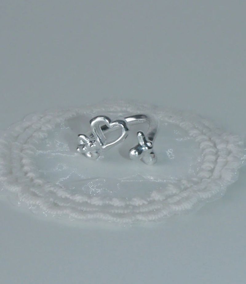 [MADE] lock me softly open ring