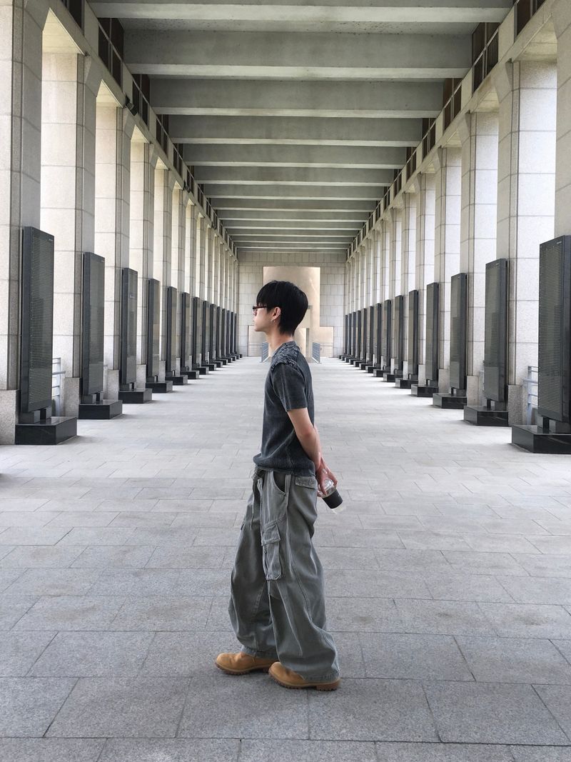 Urban Belted Cargo Pants 3C