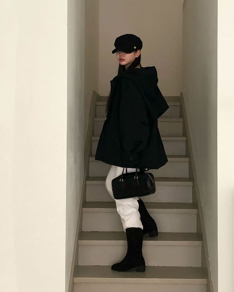 [BELLIDE MADE] half Trench jacket