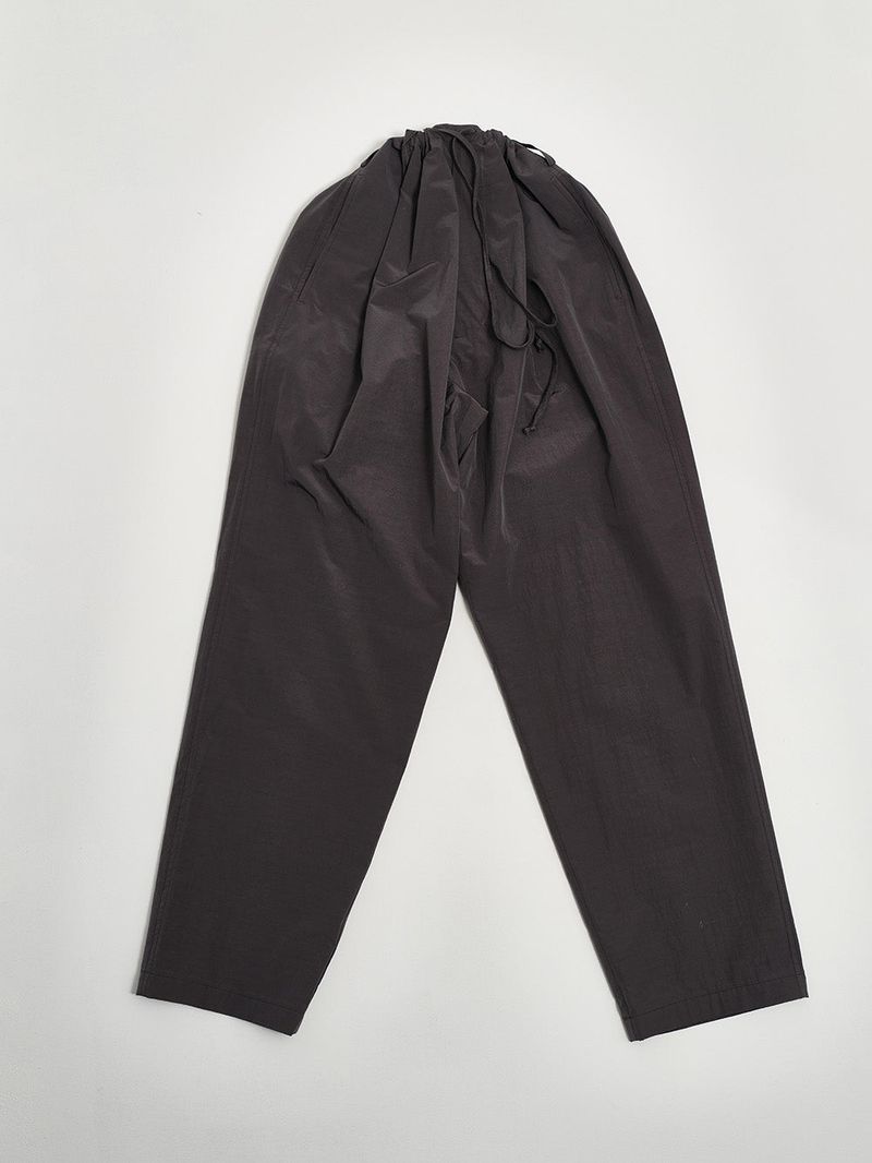 DRAW STRING PANTS CHARCOAL