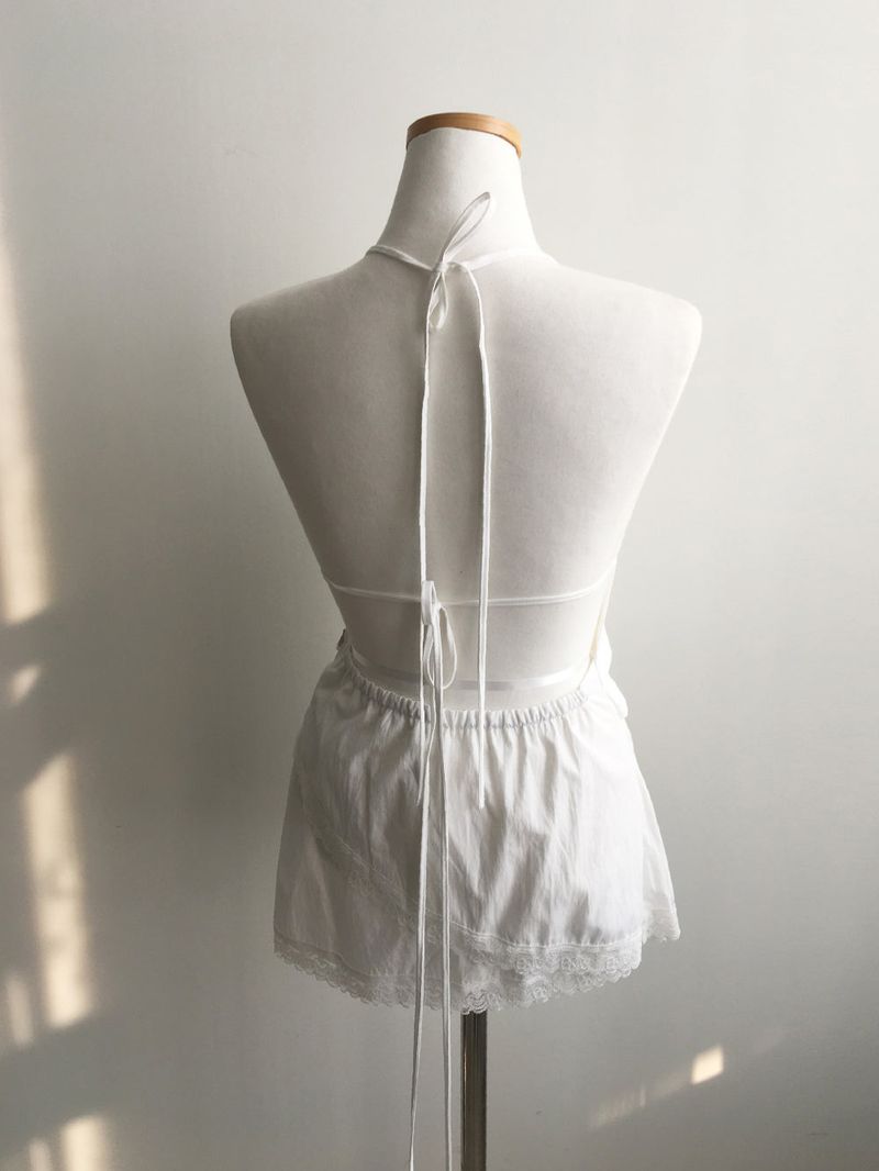 Pillowy bustier top 