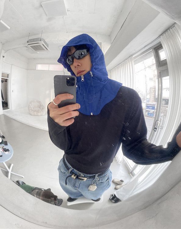 No.9847 poly zipper balaclava (4color)