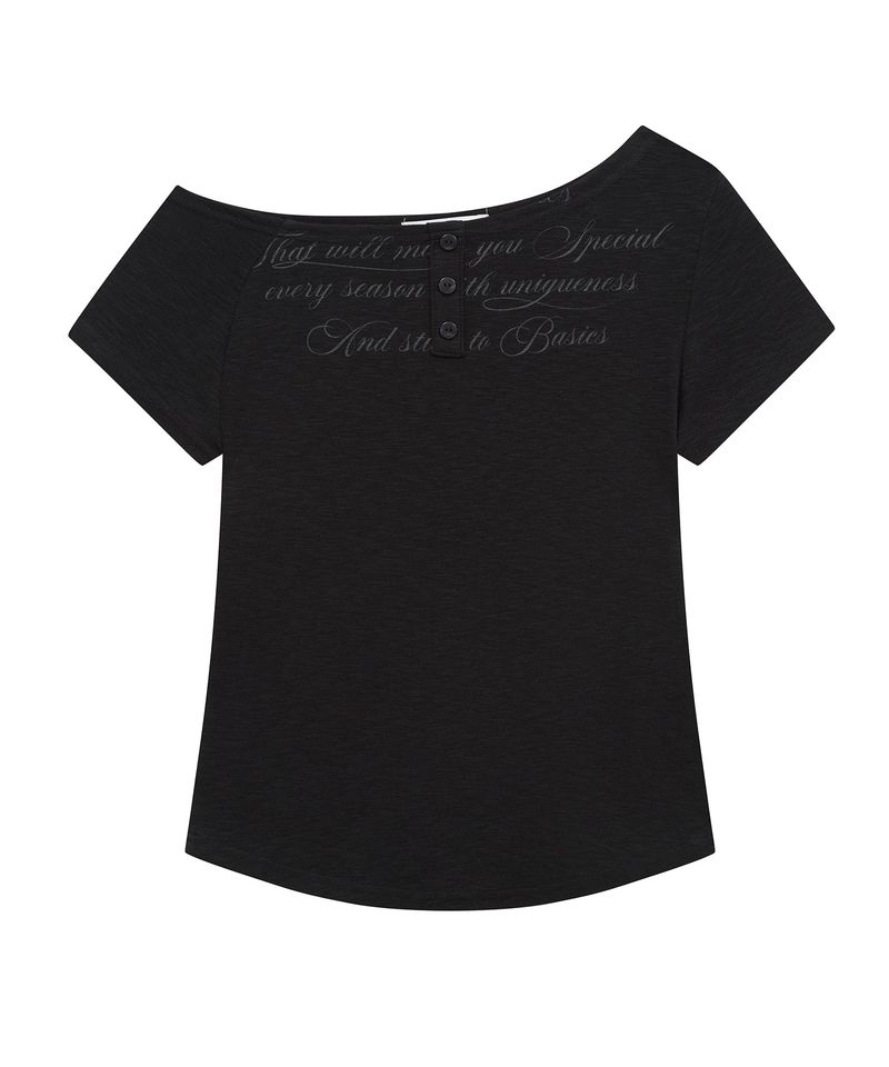 MIDNIGHT MOVE（ミッドナイトムーブ）の「ss bt sl t (black)（Tops）」