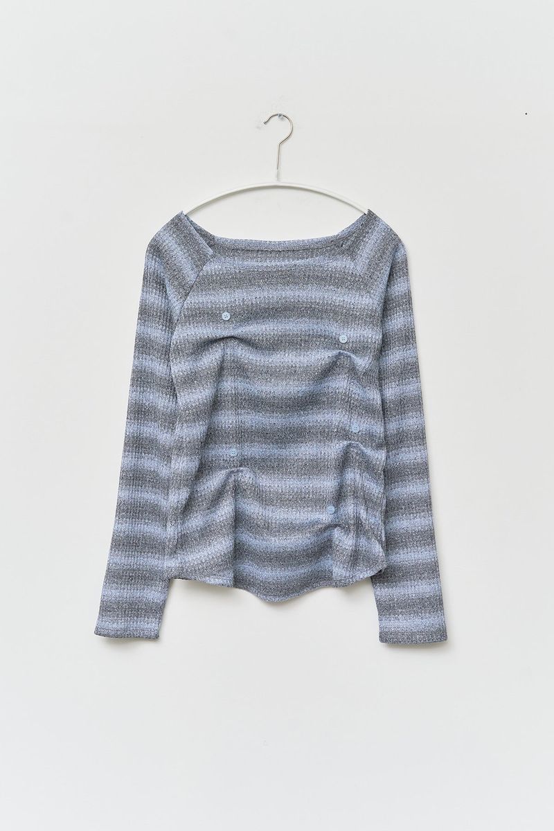 (W) Wave Knitted Top