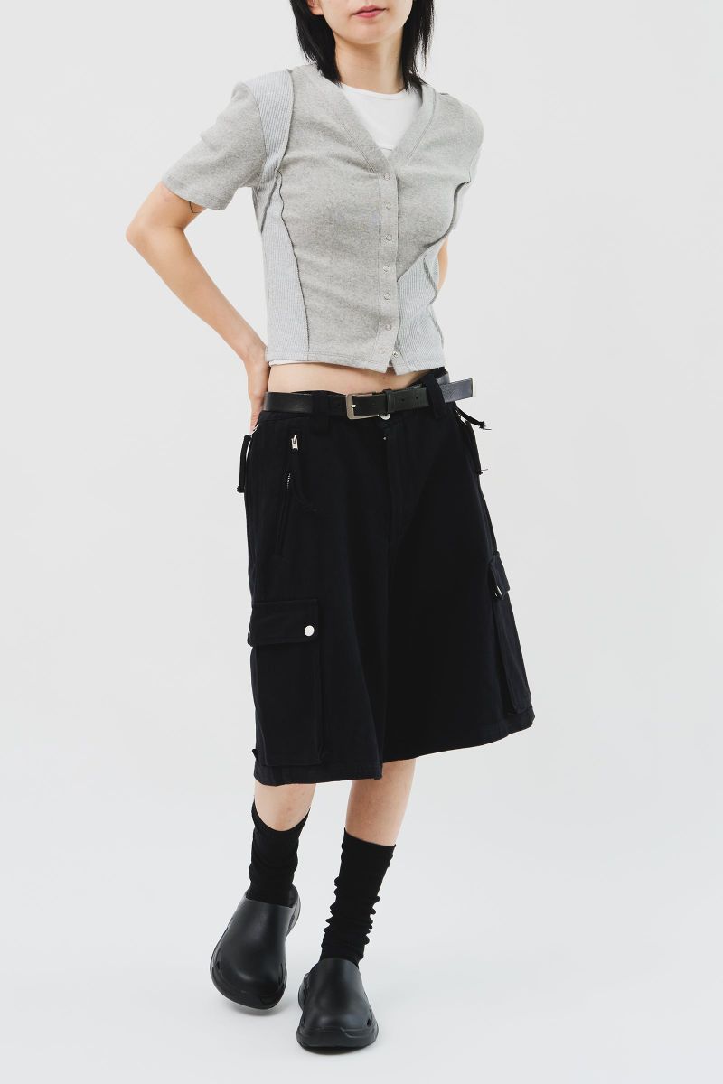 Tyla Cargo Bermuda Shorts (3color)