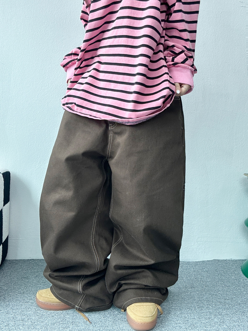 CCORTTI(コルッティ)の「OSU WORK CARPENTER PATCH PANTS💛🤎🖤 - 2 SIZES, 3 COLORS(Pants)」