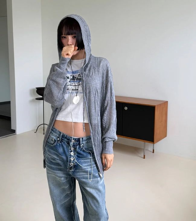 5-BUTTON WASHED DENIM