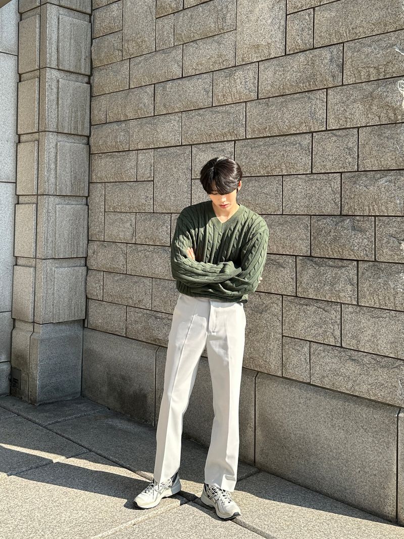 Ino Semi-Wide Slacks (3 colors)
