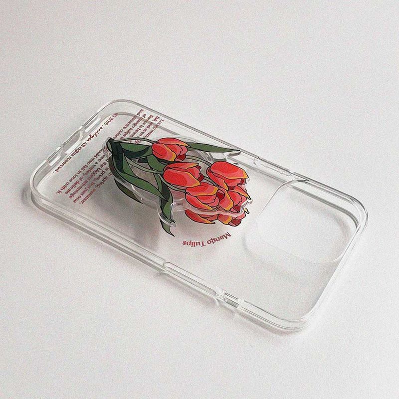 Mango Tulip 02 (iPhone) Jelly Case