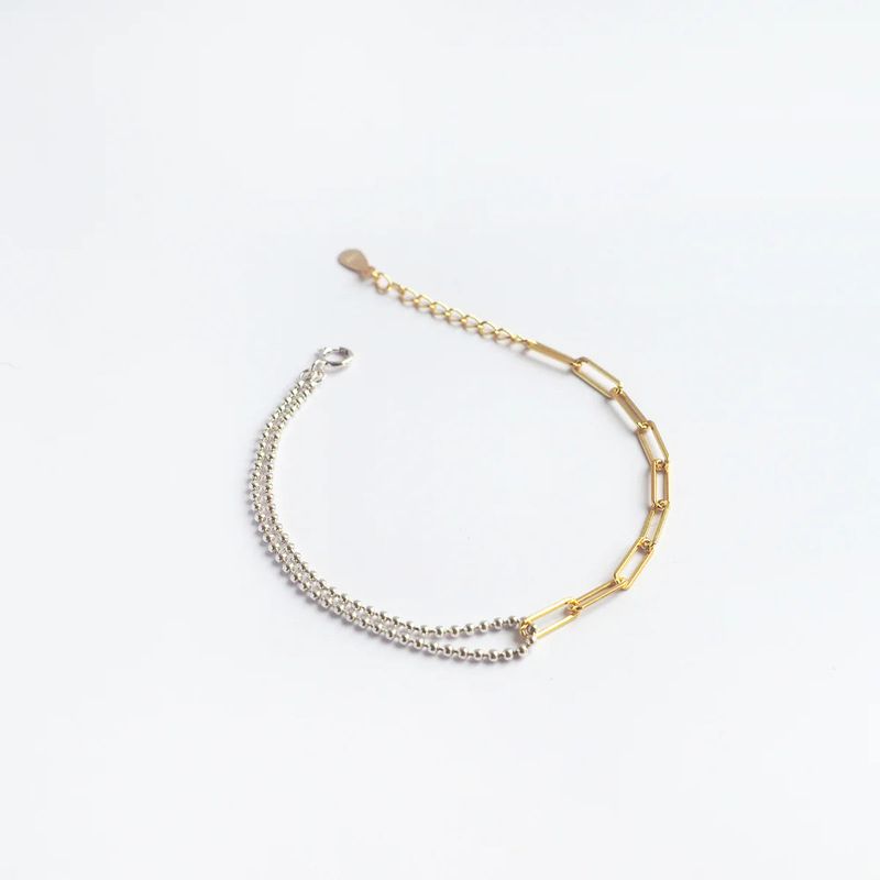 éclater（エクラテ）の「Jozsa ミックスドトーンブレスレット（アクセサリー）」