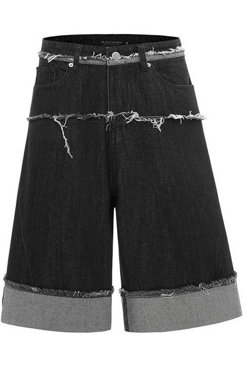 CZ Basicsの「Cuffed Hem Denim Shorts(Pants)」