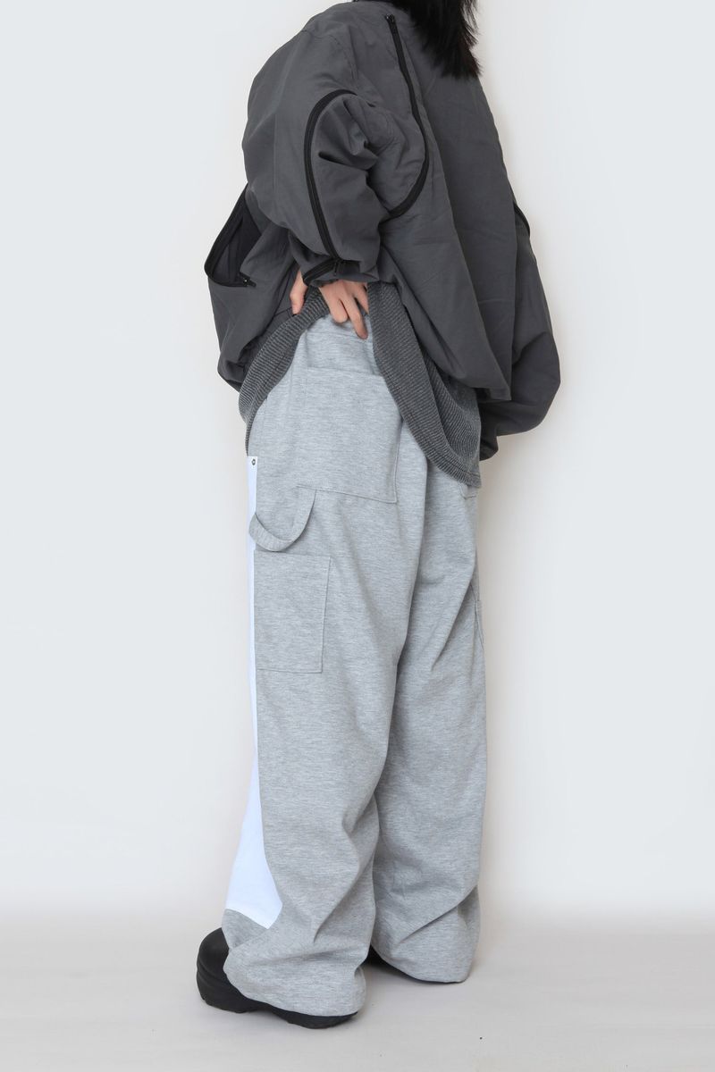 Double Nee Mix Sweatpants