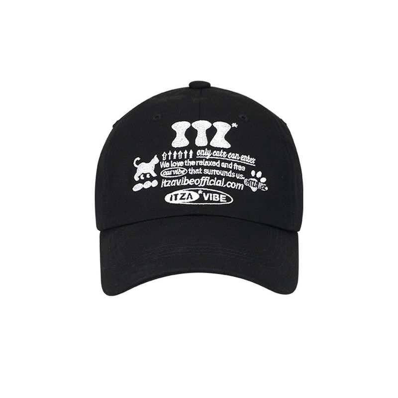 ITZAVIBE(イッザバイブ)の「ITZ OFFICIAL LOGO BALL CAP - BLACK(Hats)」
