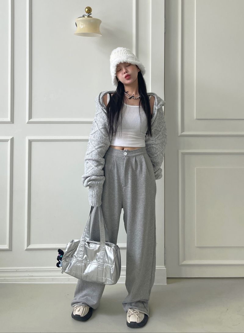 Cutting wide pants