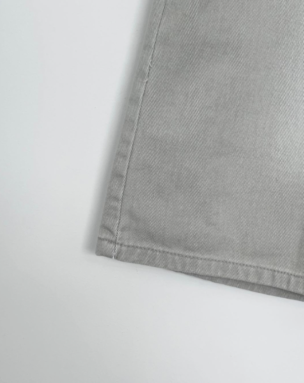 Whiskers bermuda denim pants