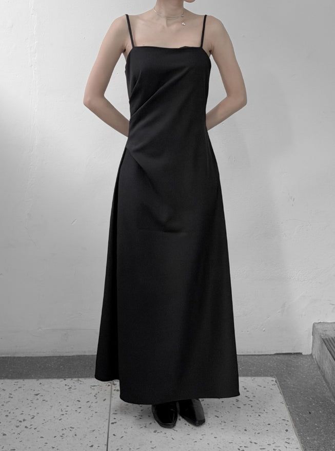 Dupe Pintuck Drape One Piece