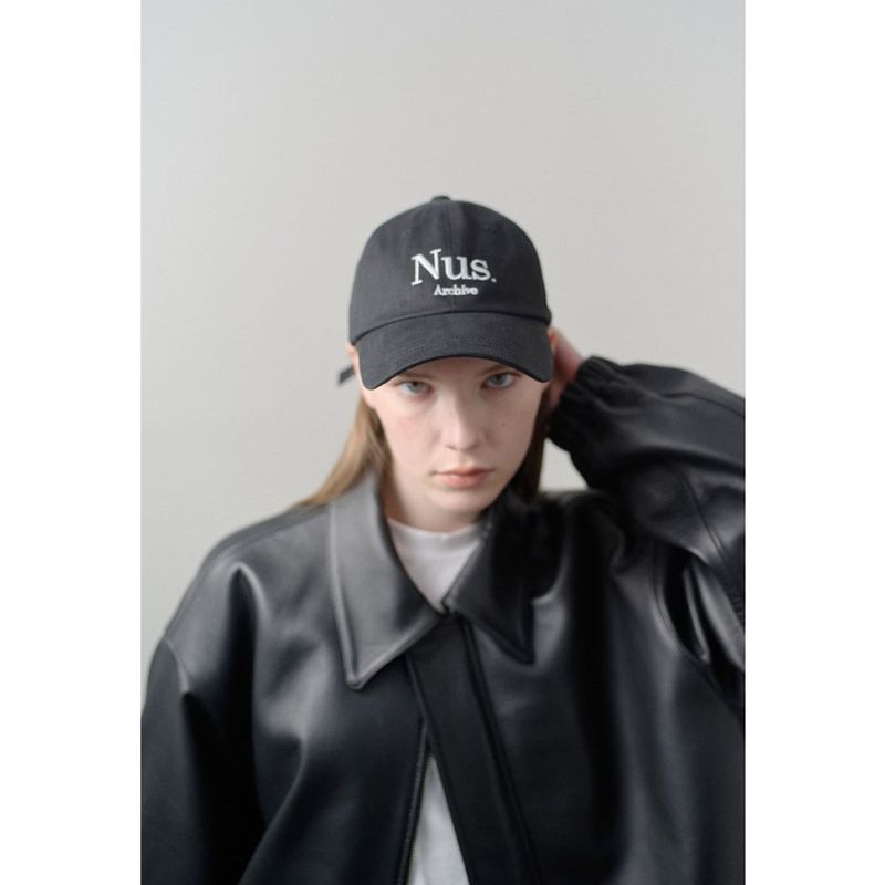 Nus. arch ball cap (Black)