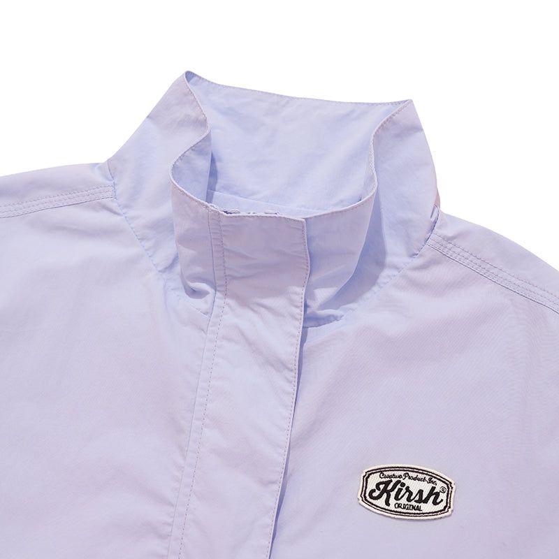 UNI LOGO WAPPEN ANORAK [LAVENDER]