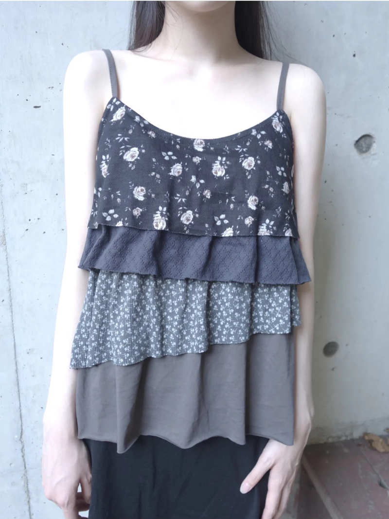 feathers sleeveless