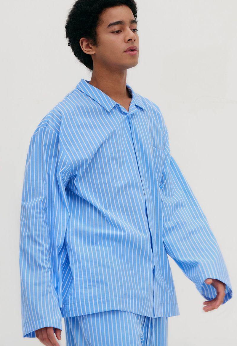 Stay Stripe Pajamas Long Set (3 Colors)