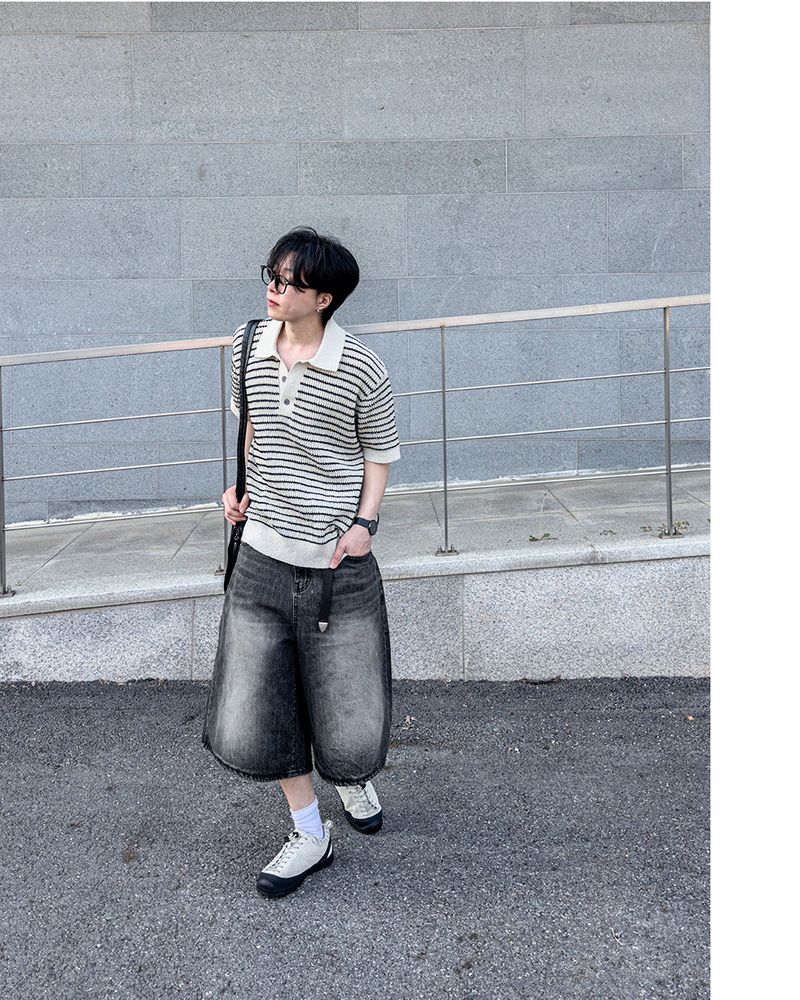 Pale Gracy Bermuda Denim