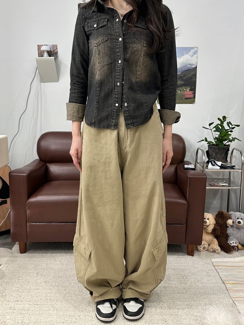 OXFORD CARGO PANTS