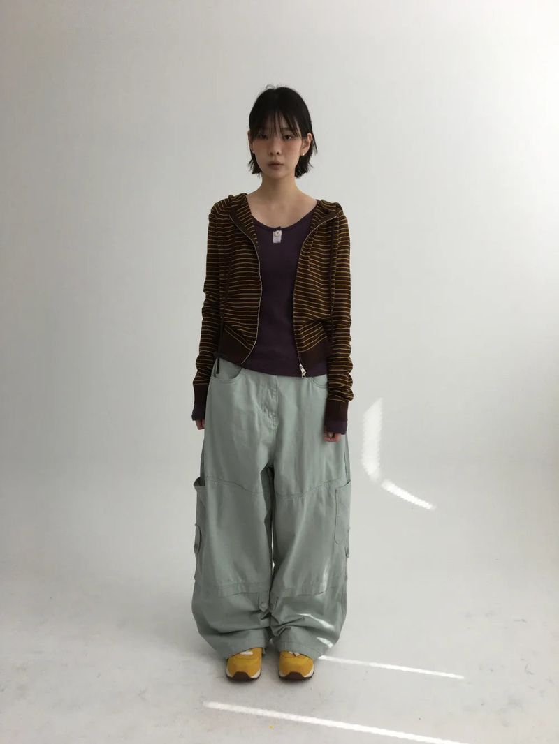 DUGGY（ダギー）の「デンプボタンカーゴワイドパンツ (3color)（パンツ）」