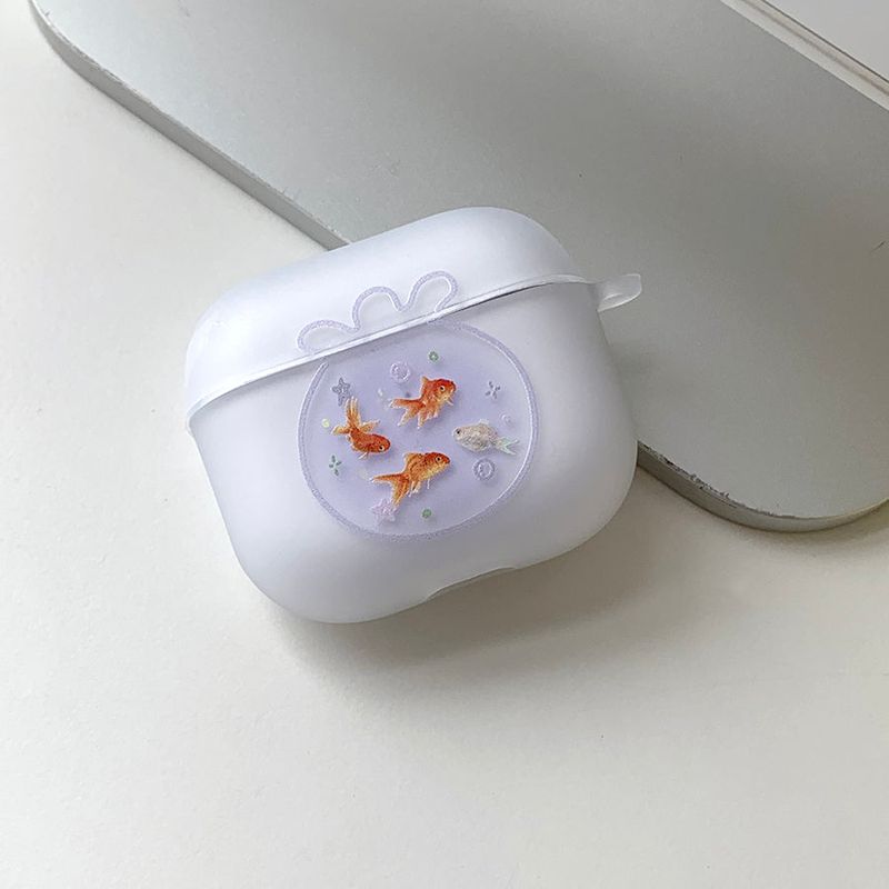 withsome（ウィズサム）の「ファンタジー ジェリーフィッシュ AirPods ケース マット（スマホグッズ/小物）」