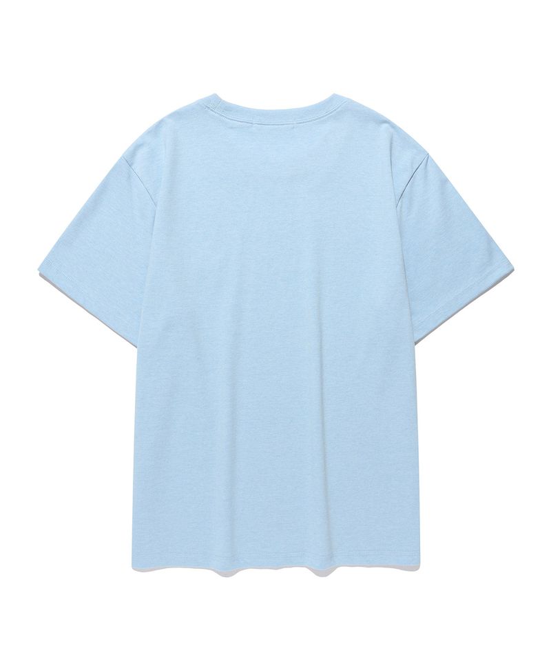 Mini Bam Line Logo Tee Blue (KIB6MFT506A)