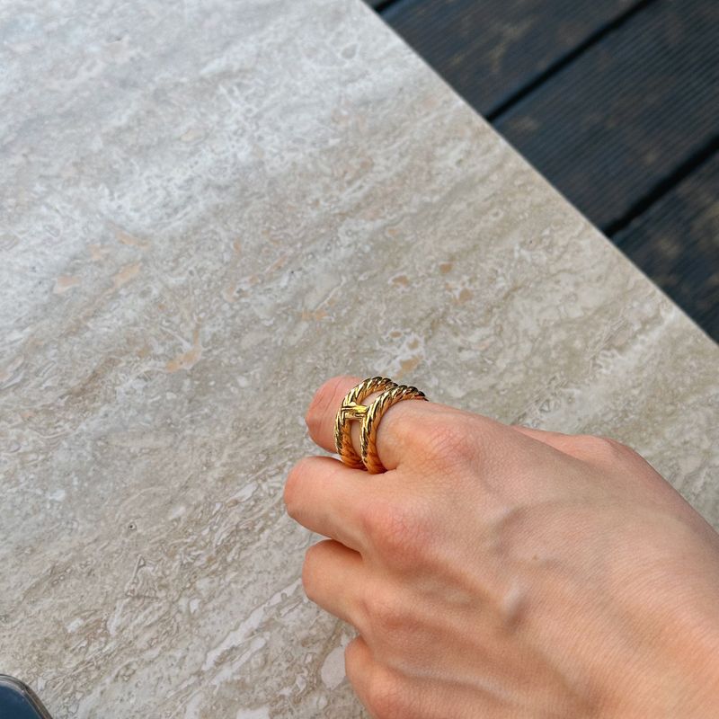 Plait Ring (Gold)