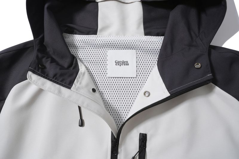 HOOD ZIP UP JACKET (charcoal mix)