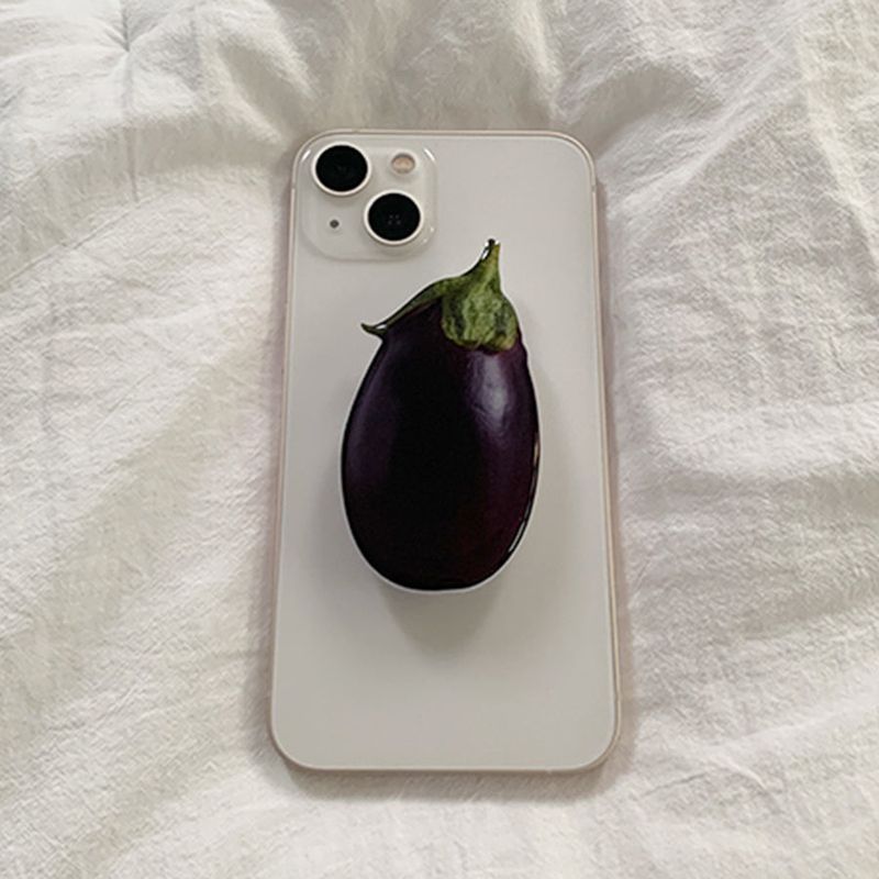 inimini（イニミニ）の「Eggplant griptok（Smartphone Accessories）」