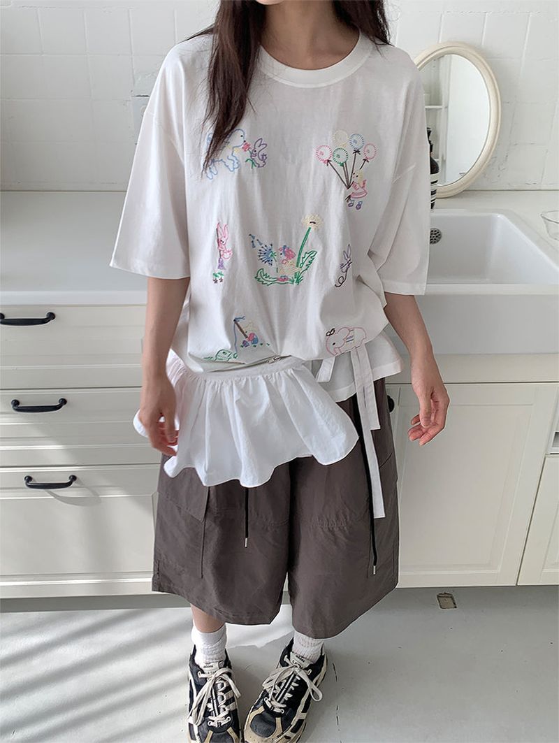 LIGHT CARGO BERMUDA PANTS (3C)