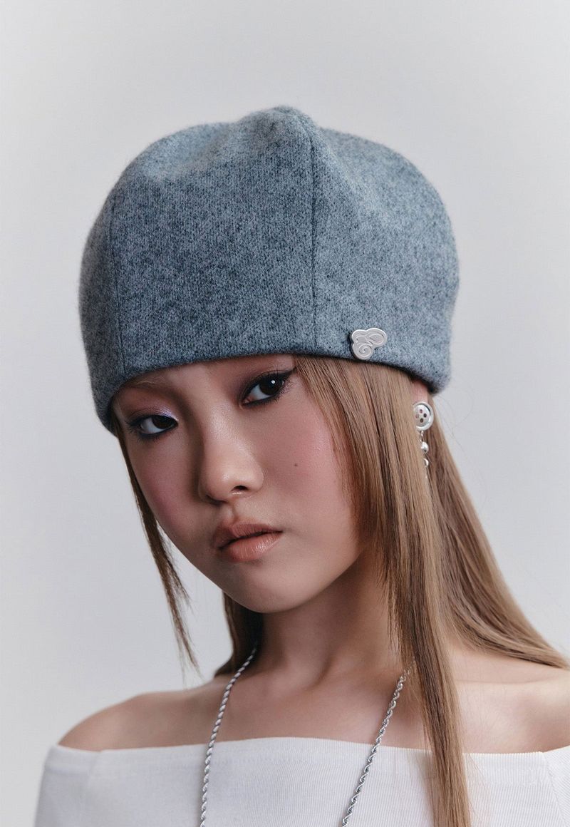 DELMA BERET (GREY)