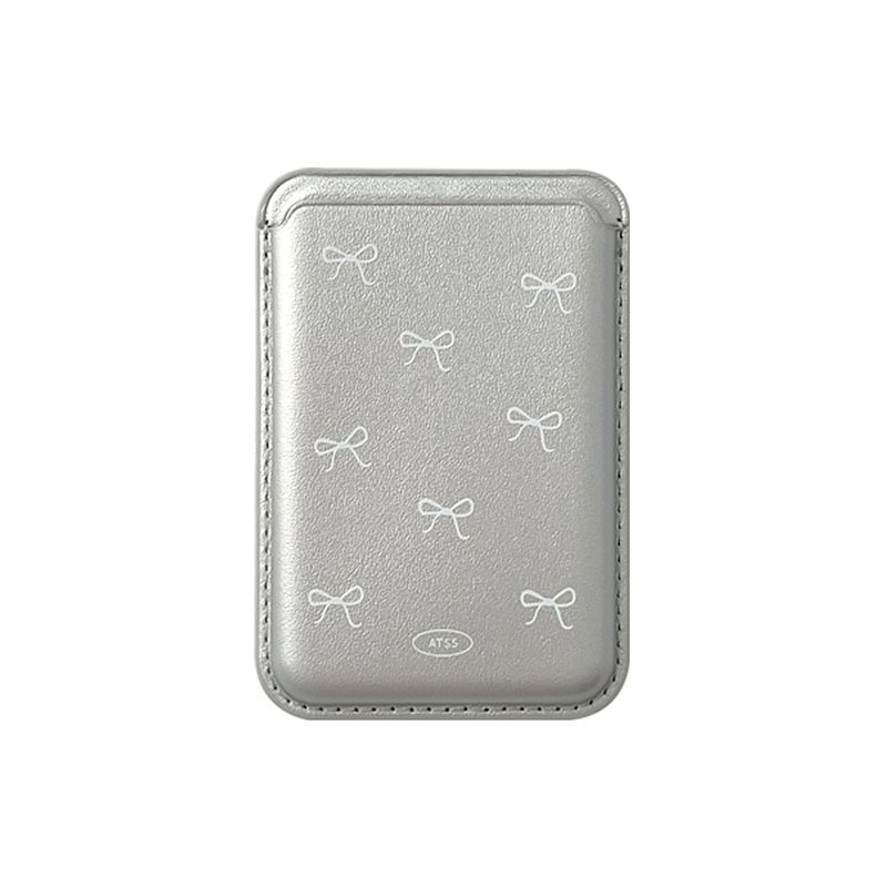 allthesamestudio（オールザセイムスタジオ）の「Ribbon Pattern MagSafe Card Wallet (single product)（Smartphone Accessories）」