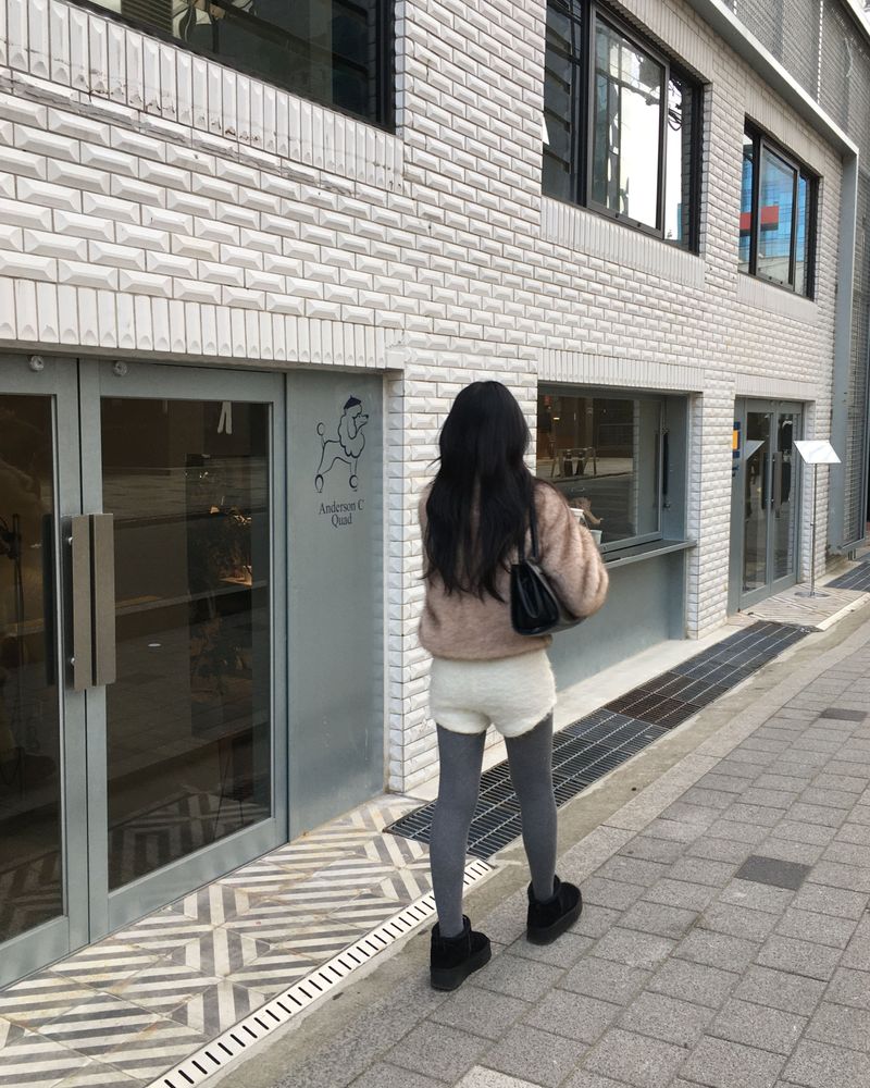 モヘアショーツ