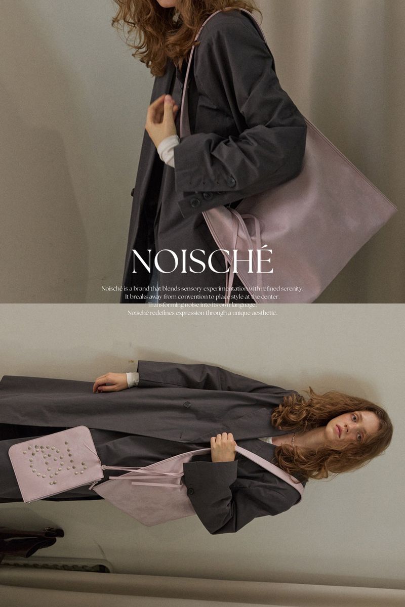 NOISCHE（ノイシ）の「メイド_ハロスクエアバッグ (Medium) / ラベンダー（バッグ）」