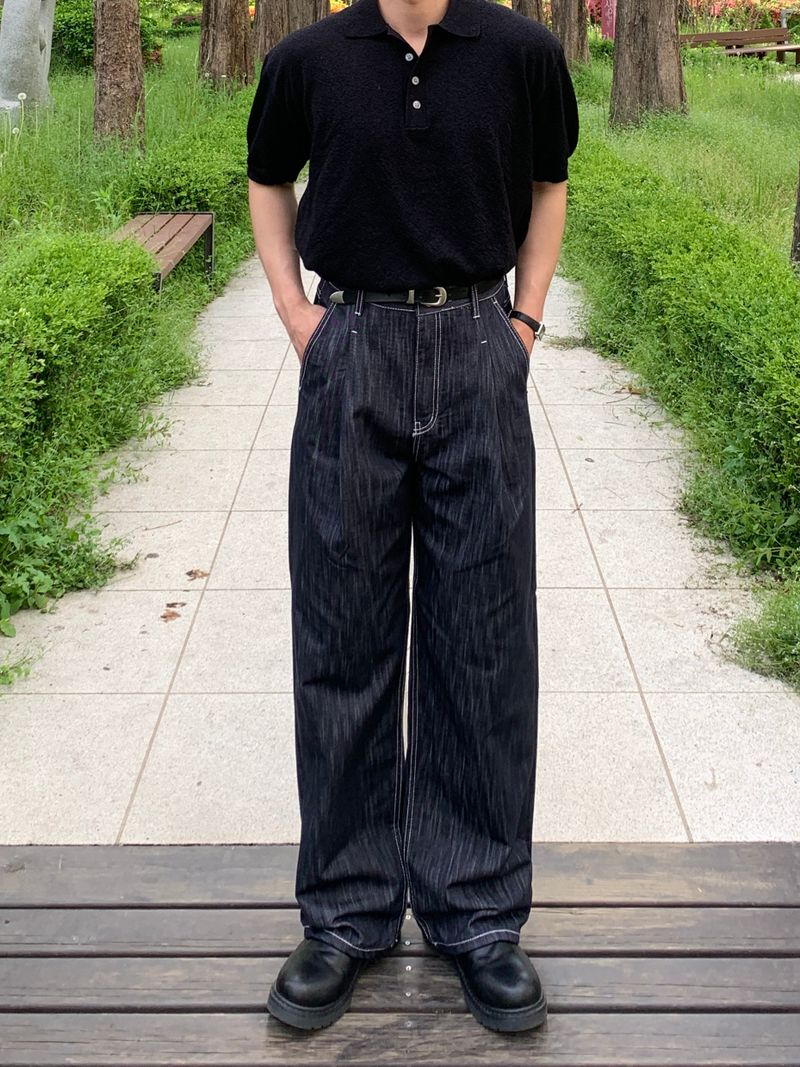Mensfloor(メンズフロア)の「Code One-Tuck Non-Fade Pants(Pants)」