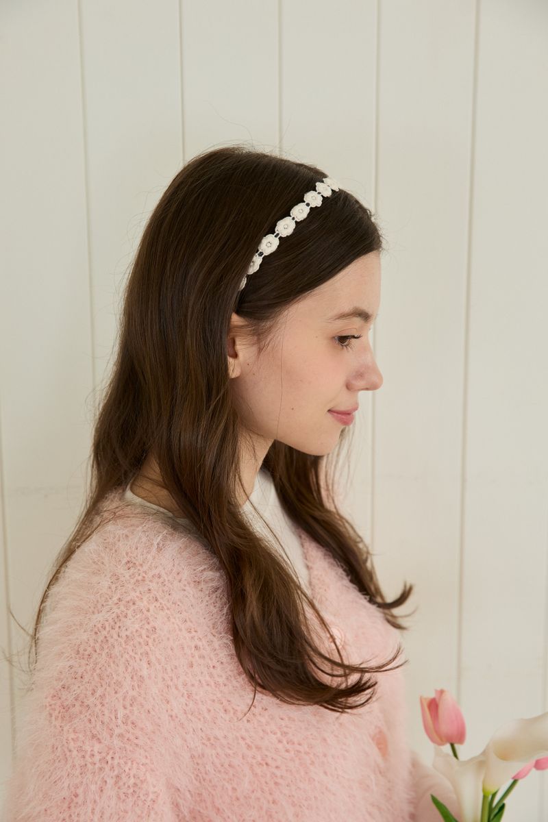 DAISY FLOWER HAIRBAND