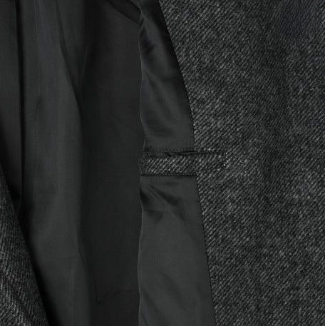 Solive Maxi Long Herringbone Single Coat