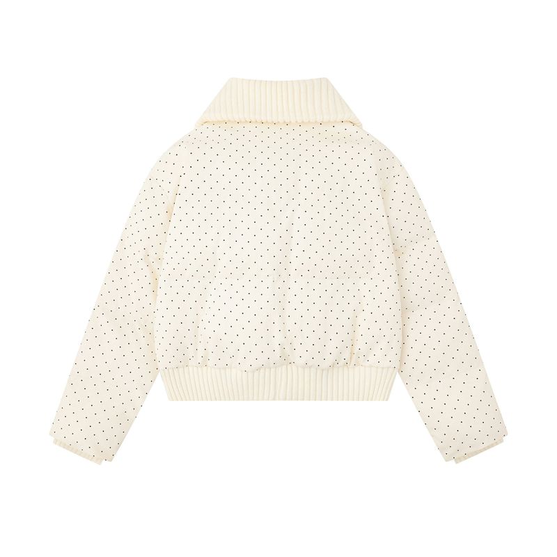 Ribbon Dot Padded Jacket 233507826