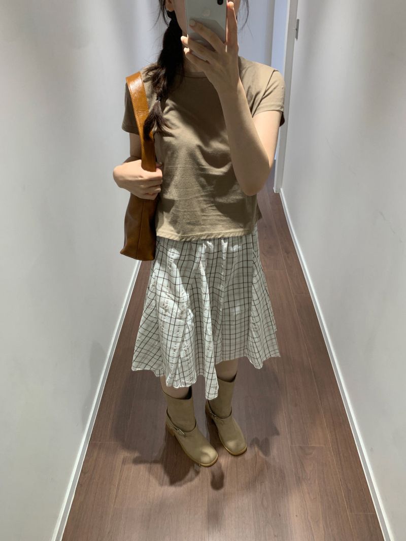 Wire Eyelet Hobo Bag (4color)