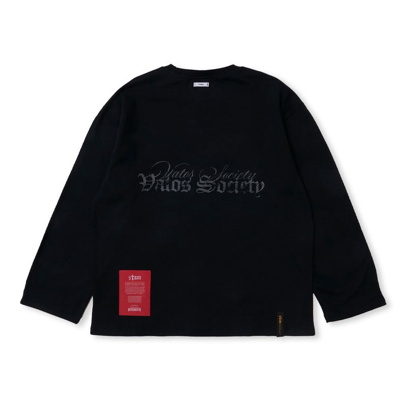 ML LONG SLEEVES BLACK / WHITE