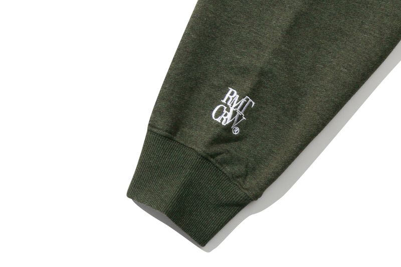 OXEYE DAISY HOODIE_MELANGE KHAKI