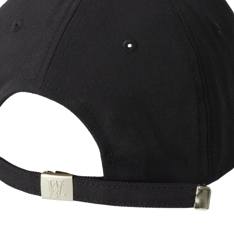 Signature Logo ball cap - BLACK