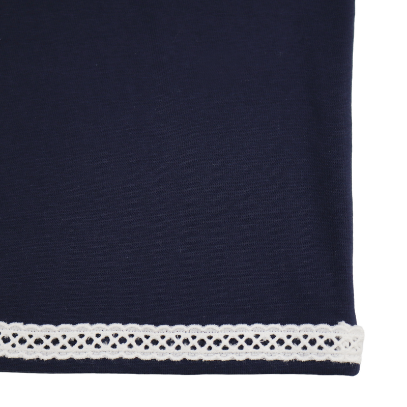 LACE LETTERING TS (2 COLORS)