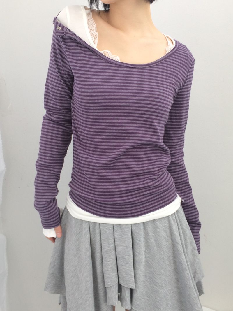 ribbonline wave skirt