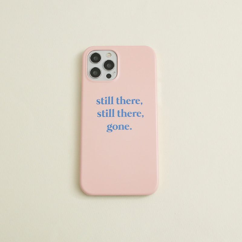 a3b3（エースリービースリー）の「Simply Text Light Pink (Matt Phone Case)（Smartphone Accessories）」