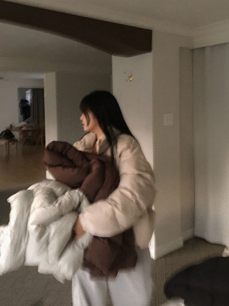 Romantic Cropped Puffer Jacket